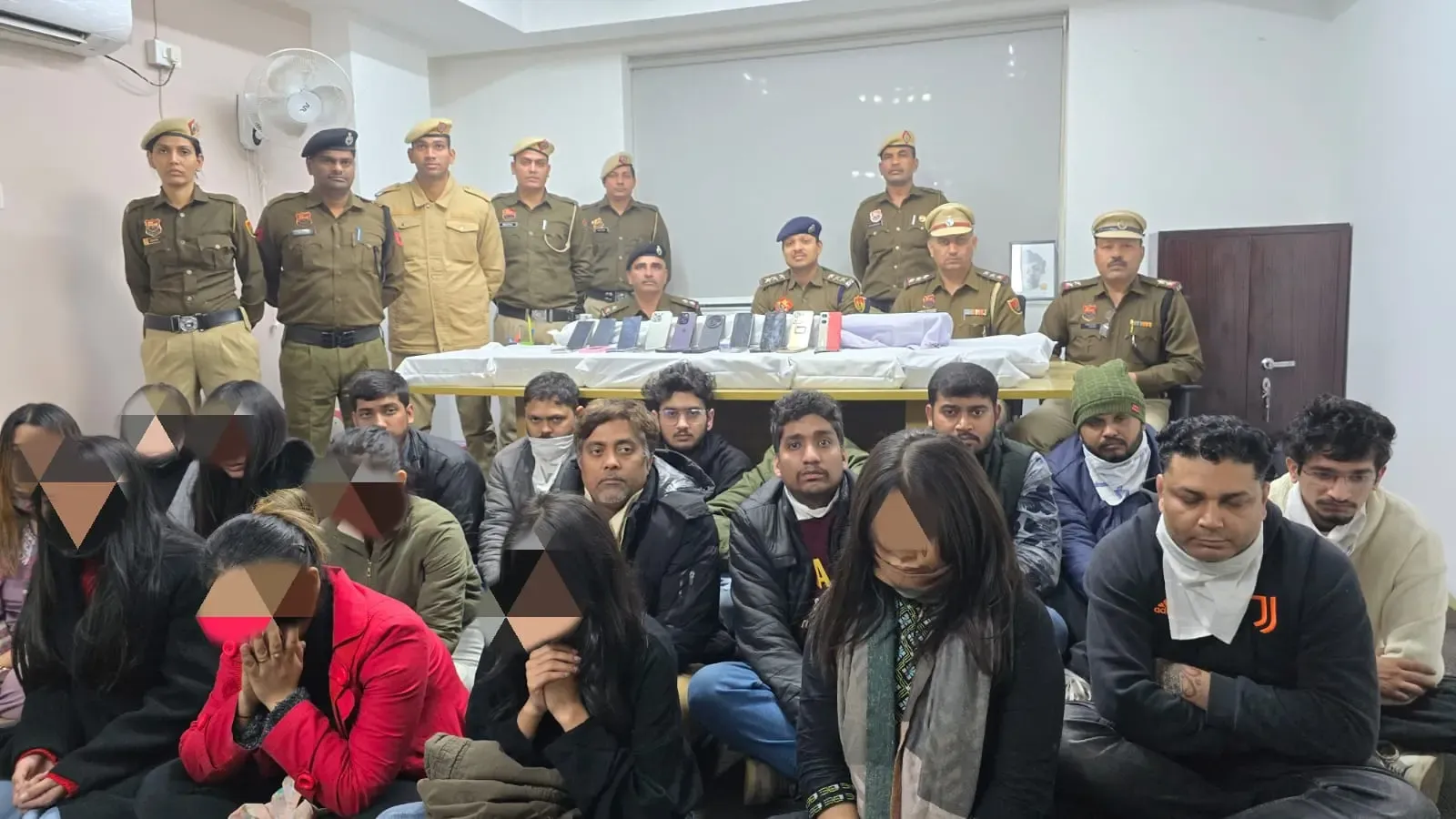 Gurugram Police Uncover Fraudulent Call Centre, Arrest 18 Individuals