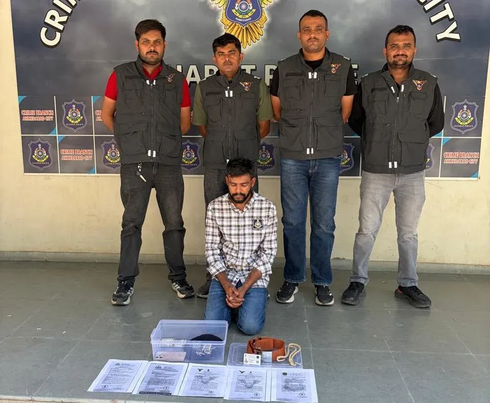 Fake cop on dating apps: AI photos, forged IDs net Gujarat man in Ahmedabad