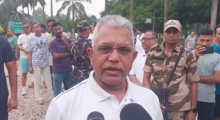 फाल्टा उपचुनाव मतगणना से पहले मंत्री दिलीप घोष का दावा — 'टीएमसी के लोग मैदान छोड़ भागे'