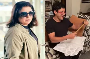 Farah Khan gifts ‘little brother’ Farhan Akhtar ‘a piece of childhood’ 