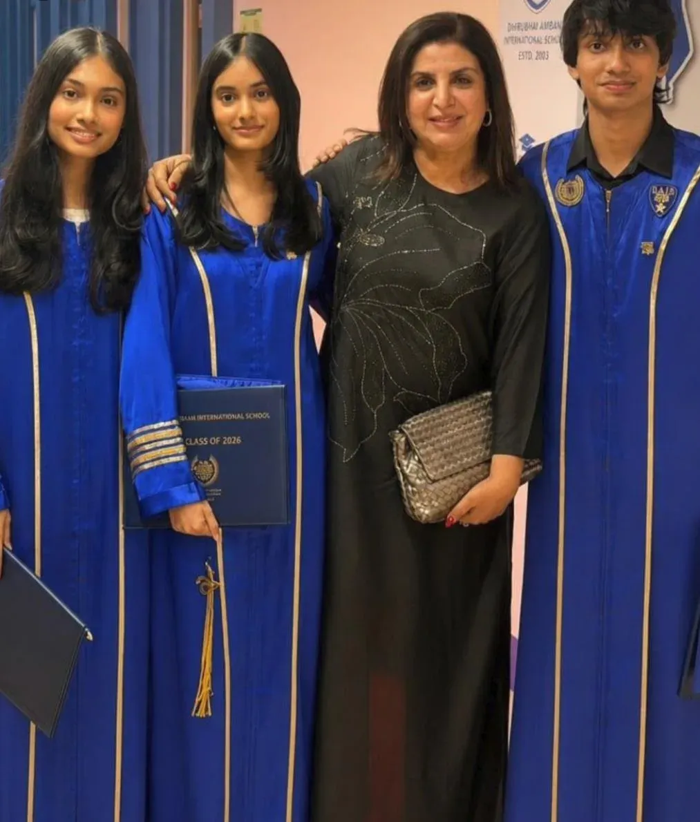 Farah Khan's triplets graduate: 'Proudest of producing my children'