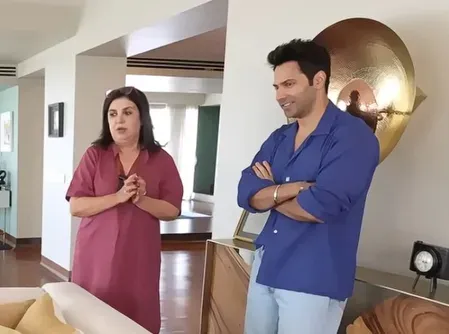 Farah Khan, Varun Dhawan take dig at Vashu Bhagnani on her show