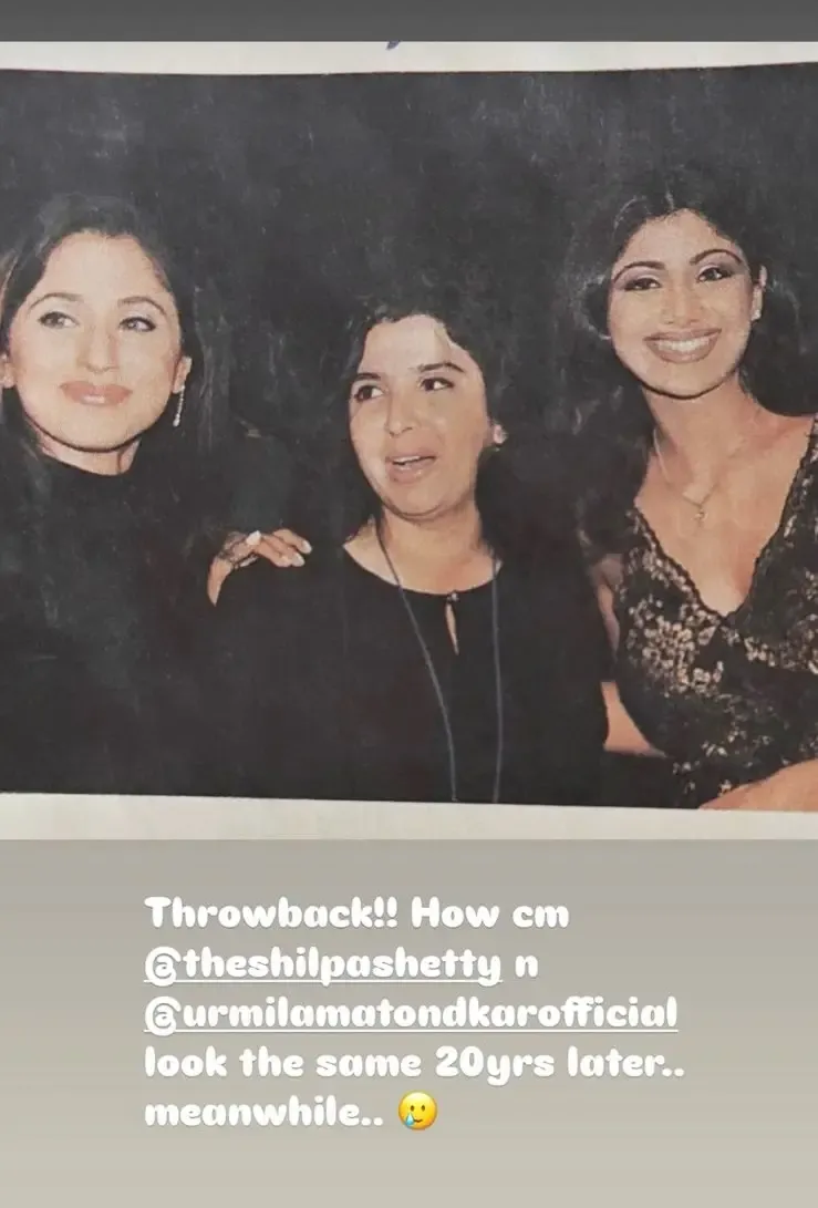 Farah Khan Curious About Shilpa and Urmila's Timeless Looks After 20 Years