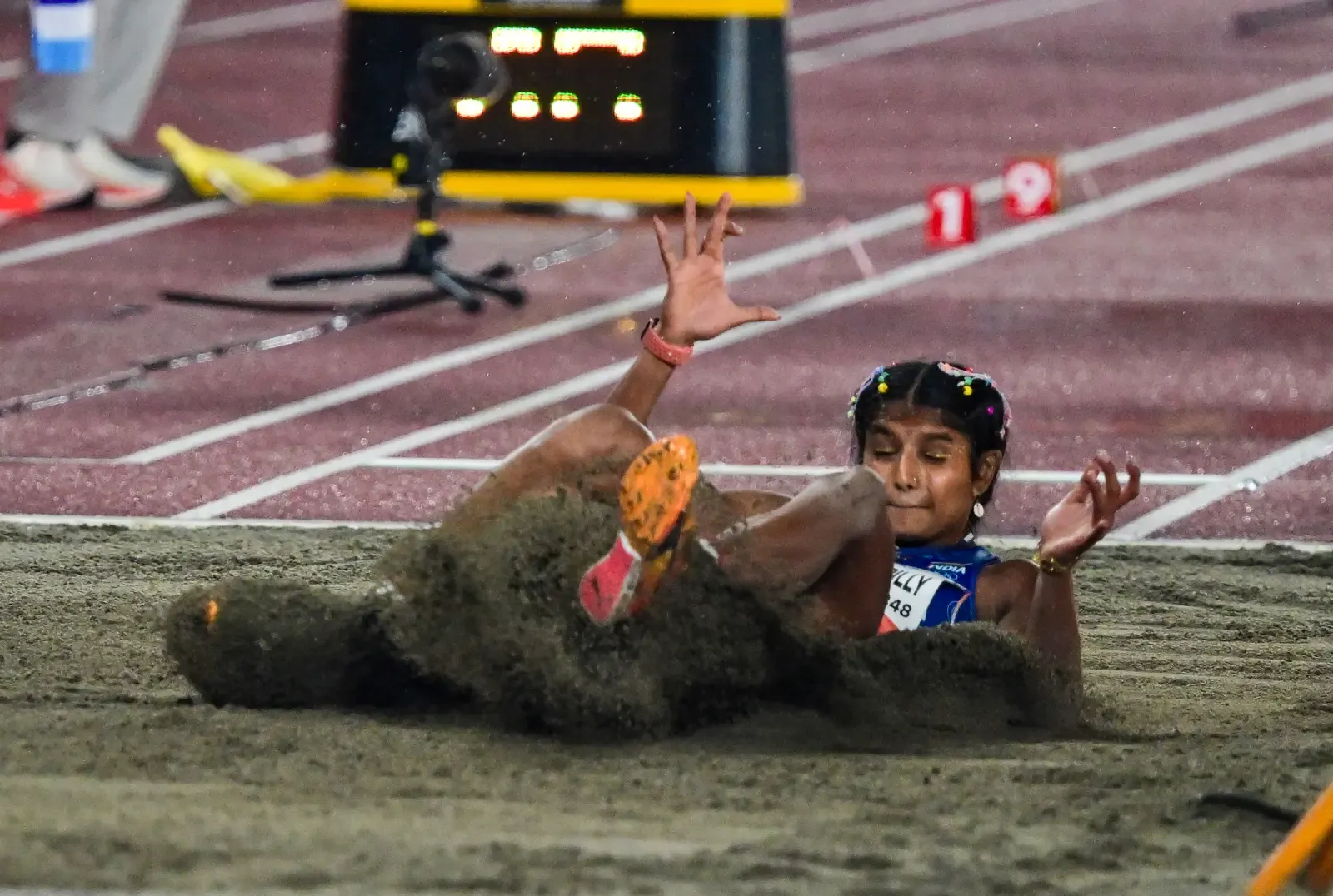 Ancy Sojan wins Asian Games long jump silver, misses gold by 2cm in Nagoya