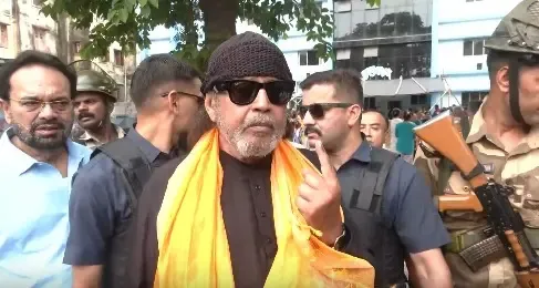 Mithun Chakraborty predicts 90% turnout in West Bengal polls Phase 2