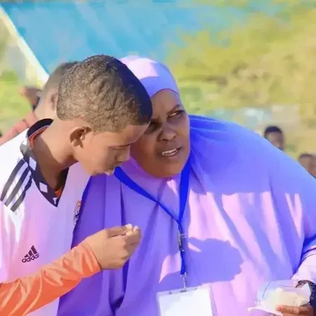 Somali refugee coach Janay Adhan defies norms to transform Dadaab youth