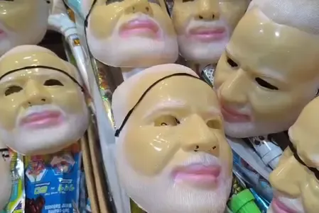 Unprecedented Demand for Modi Masks in Muzaffarpur This Holi