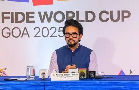 FIDE World Cup: Anurag Thakur all praise for AICF’s role in accelerating chess development in India