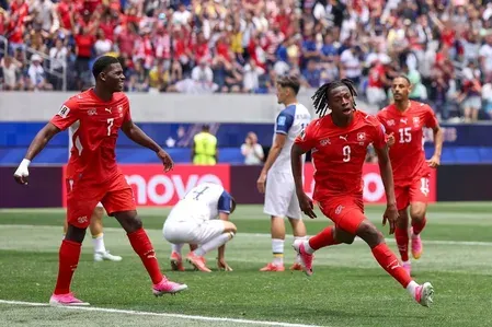 FIFA WC 2026: Manzambi brace fires Switzerland to 4-1 win over Bosnia