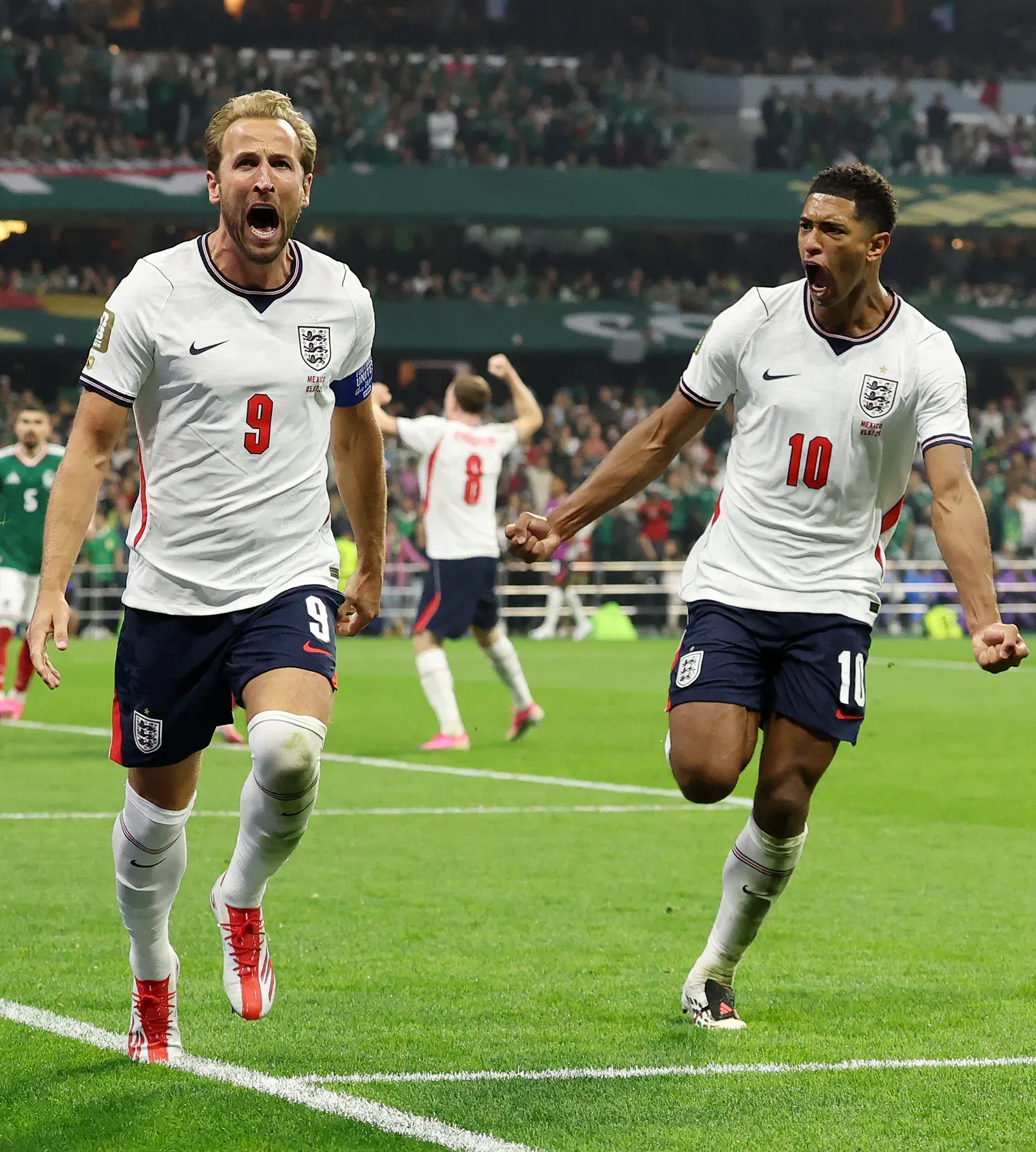 Bellingham brace, Kane penalty fire England past Mexico into FIFA WC 2026 QF
