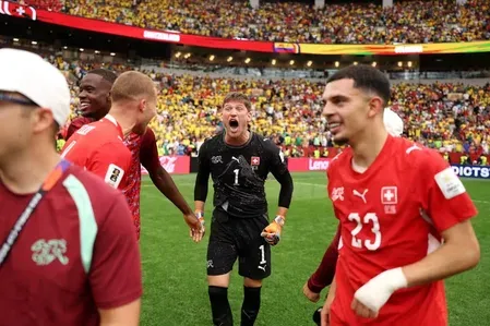 Switzerland reach first FIFA WC quarter-final in 62 years; Kobel vows 'we keep going'