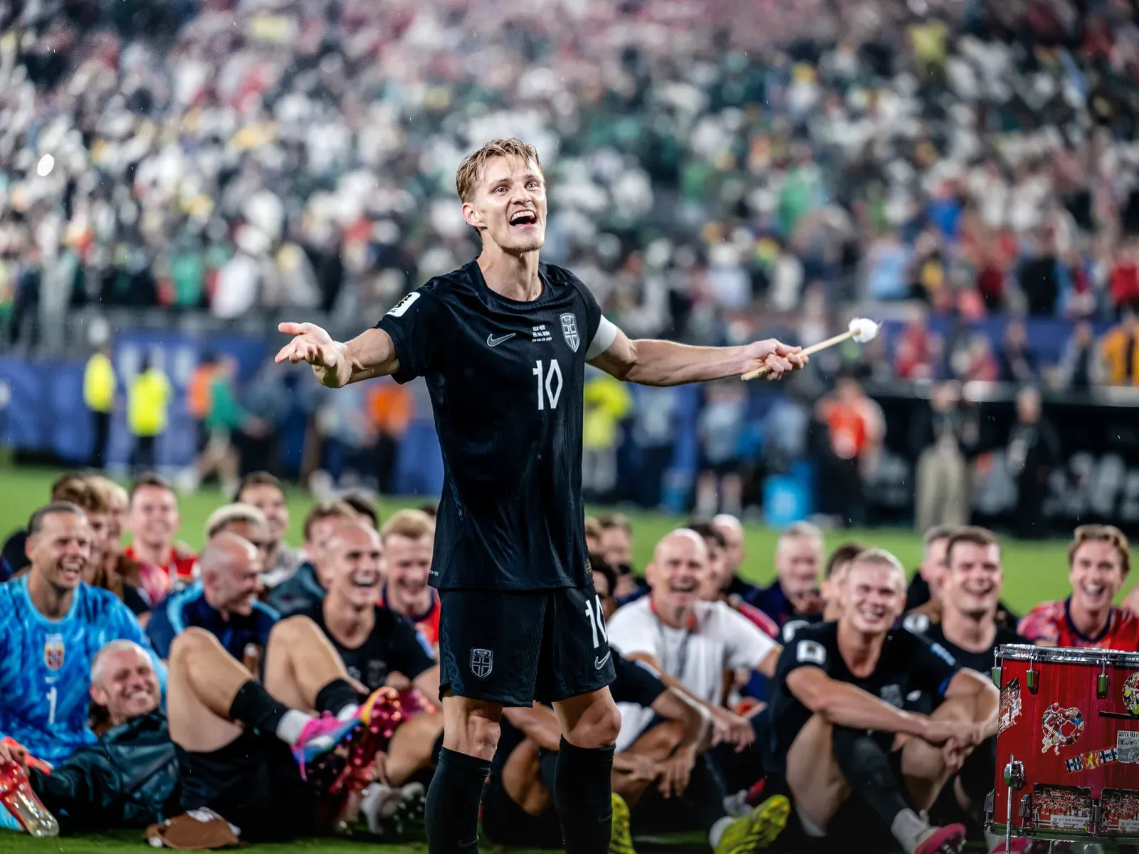 Norway reach FIFA WC Round of 32 with Viking row after 28-year wait