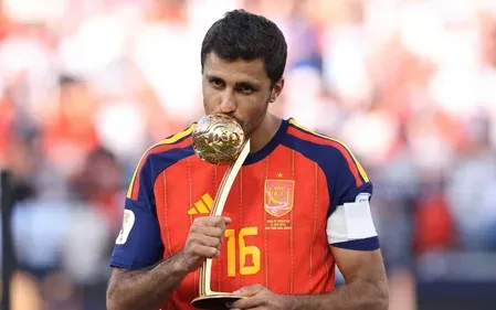 Rodri wins FIFA World Cup 2026 Golden Ball as Spain claim second title