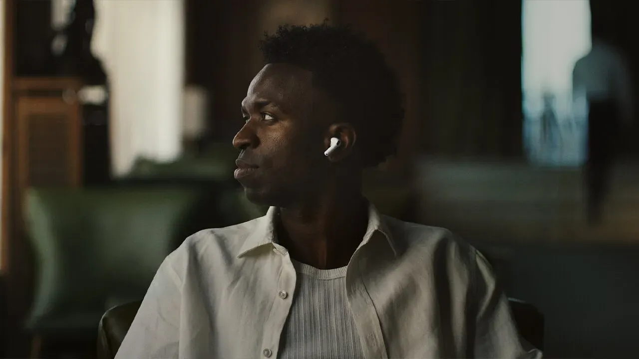 Apple AirPods Pro 3 campaign features Vini Jr. in music-free FIFA World Cup ad