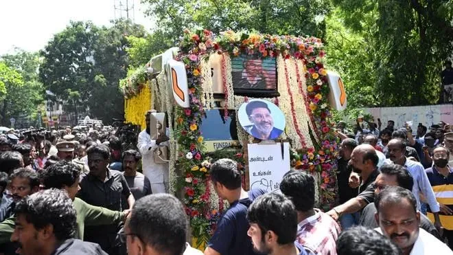 K. Bhagyaraj laid to rest with state honours in Chennai