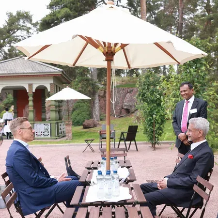 Jaishankar meets Finnish President Stubb in Helsinki, India hailed as global force