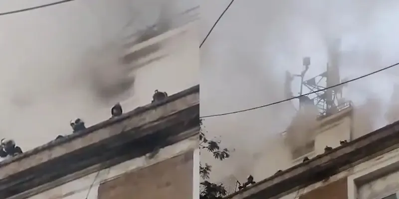 What Caused the Major Fire at the ED Office in Mumbai's Ballard Estate?