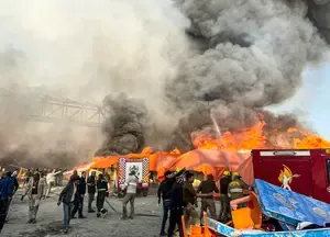 Fire breaks out at Maha Kumbh Mela venue after ‘gas cylinder explosion’  