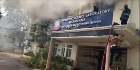 Did the Fire at Telangana Forensic Lab Compromise Key Evidence?