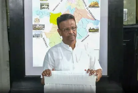 Firhad Hakim meets Ritabrata Banerjee at Bengal Assembly amid TMC revolt
