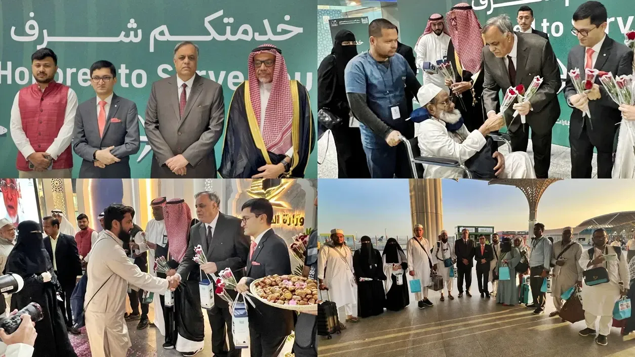 How Was the First Batch of Indian Haj Pilgrims Welcome in Saudi Arabia?