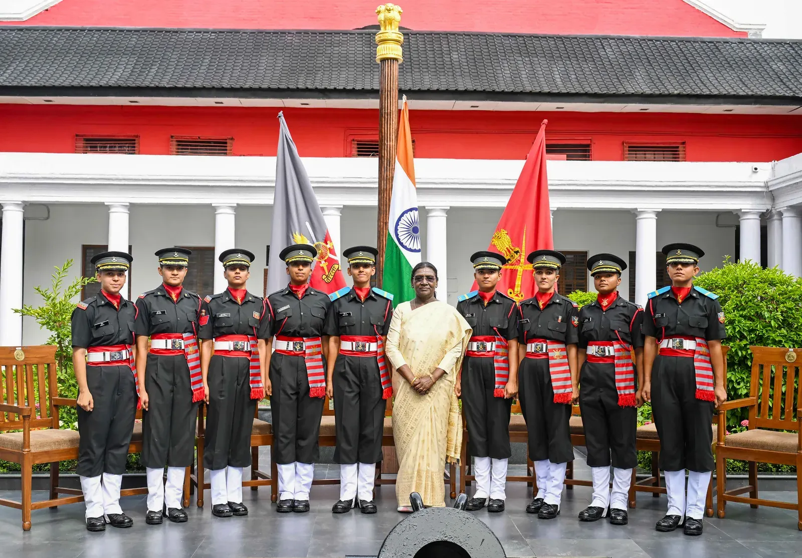 NDA's first women cadets commissioned as officers across all three services
