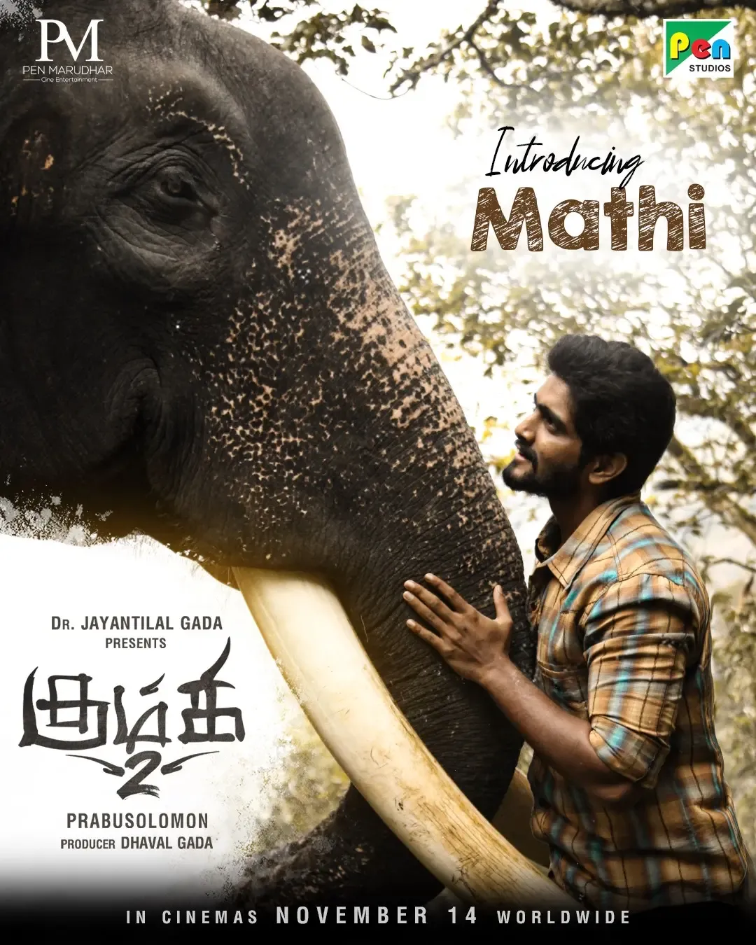 What’s the First Look of Mathi in Prabhu Solomon's 'Kumki 2'?