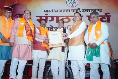 Is This the First Time in 25 Years That BJP Re-elects a Sitting Uttarakhand Unit Chief?