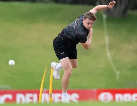 Matthew Fisher earns maiden ODI call-up in NZ's 16-man squad for WI tour