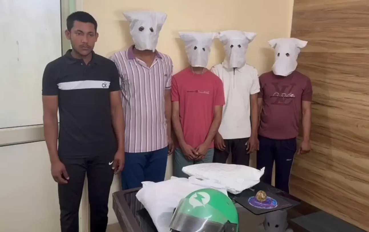 Five Suspects Detained for Armed Robbery at Medical Store in Gurugram