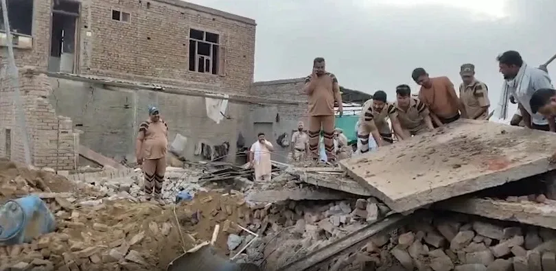 What led to the blast at an illegal firecracker factory in Punjab's Muktsar?