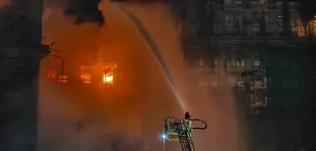 Five killed, two injured in residential building fire in China's Hunan