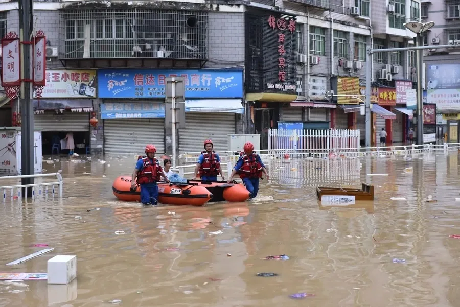 What Happened to the Five Missing Amid Heavy Rainfall in China?