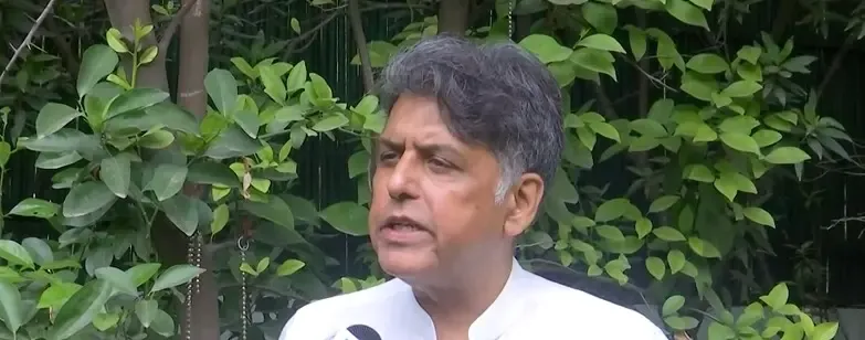 Manish Tewari: Delimitation Commission, Not Government, Determines Parliamentary Seats