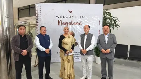 FM Sitharaman begins three-day visit to Nagaland to inaugurate projects, meet communities 