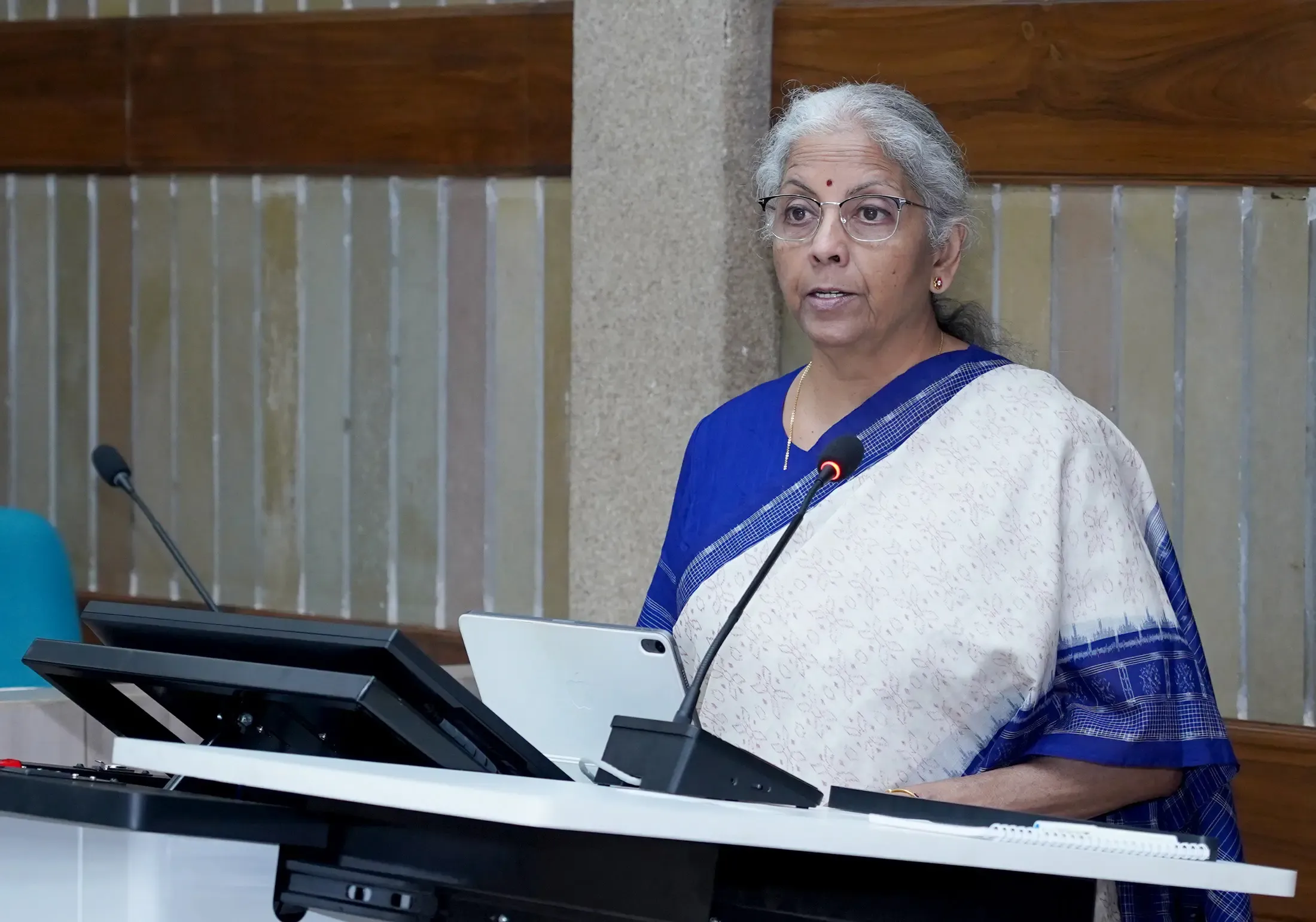 Nirmala Sitharaman Takes Aim at TN CM Stalin Over Pulses and Oilseeds Narrative