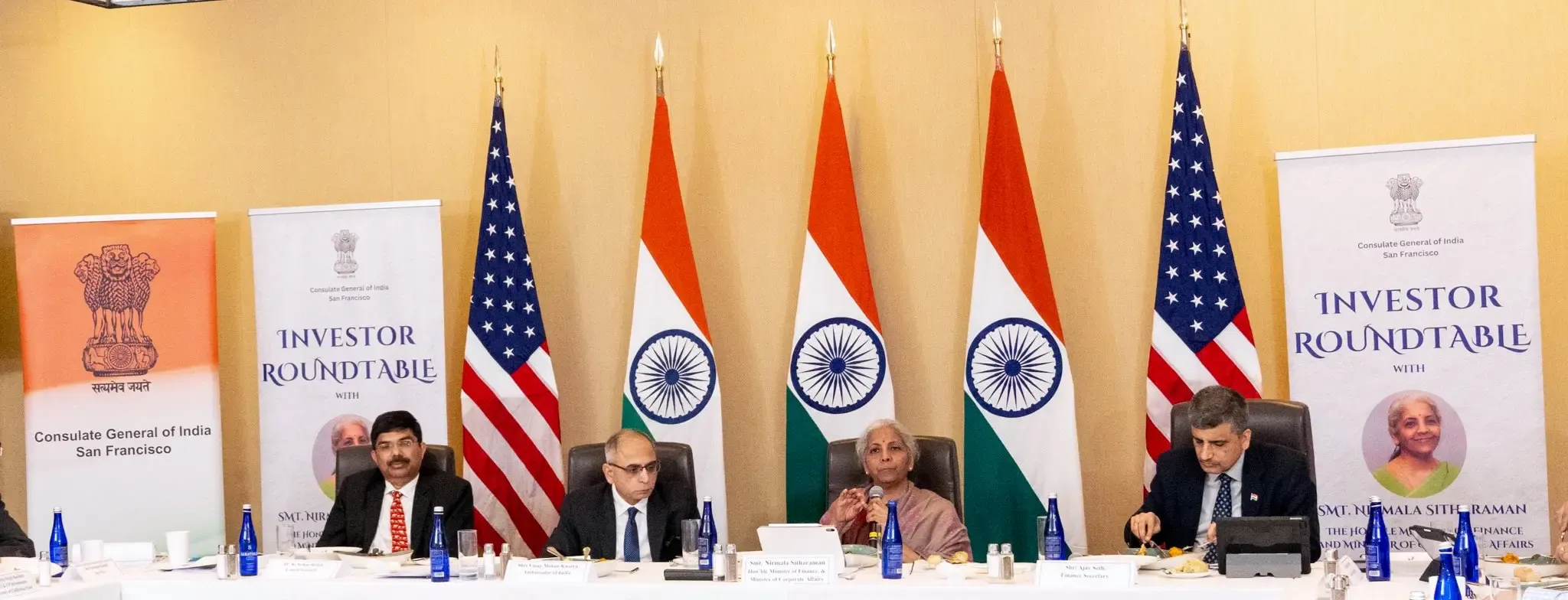 FM Sitharaman Engages Global Leaders to Fuel India's Growth