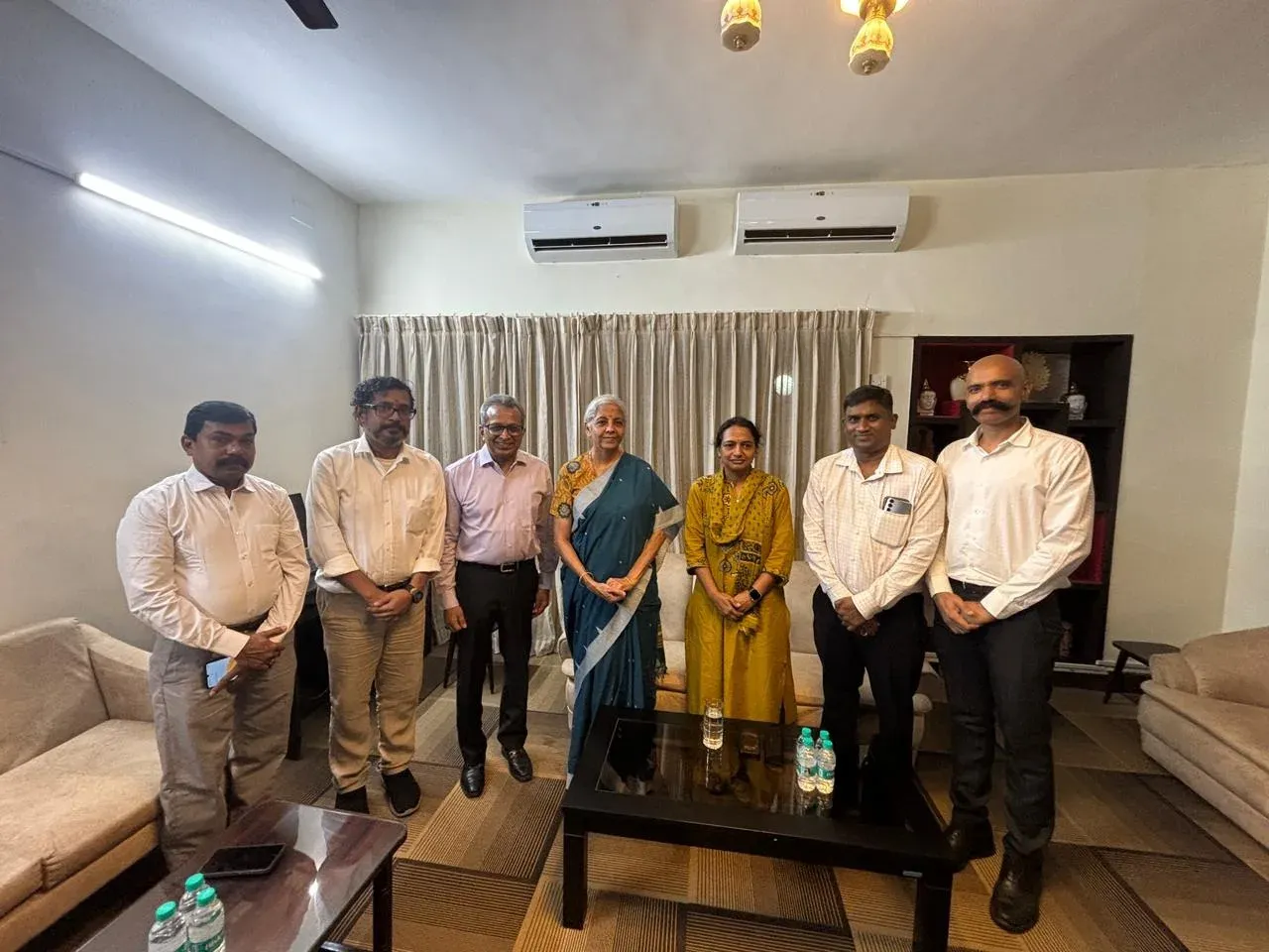 FM Sitharaman meets Kauvery Hospital delegation in Chennai