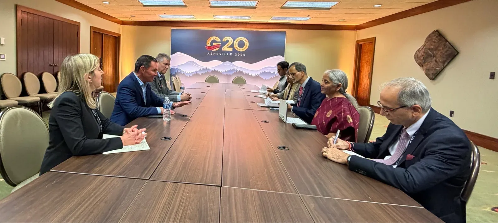 Sitharaman pitches India as manufacturing hub to 3M CEO at G20