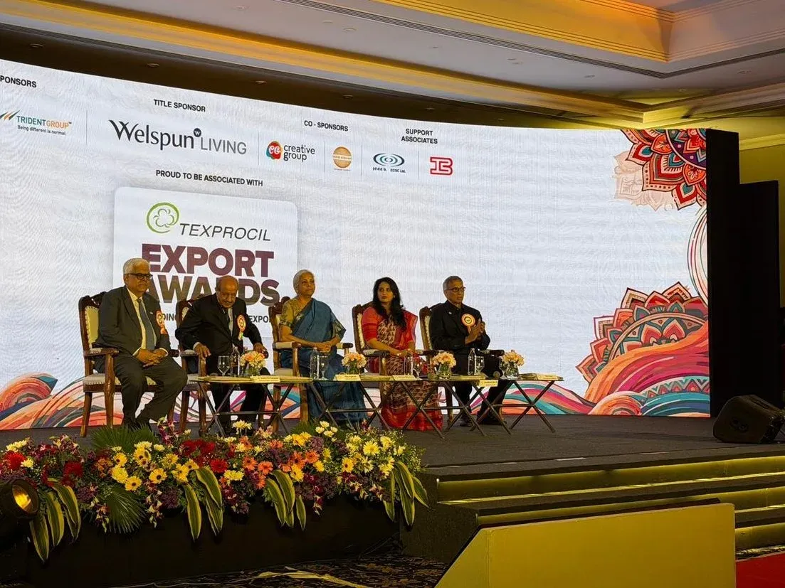 FM Sitharaman Presents TEXPROCIL Export Awards in Mumbai