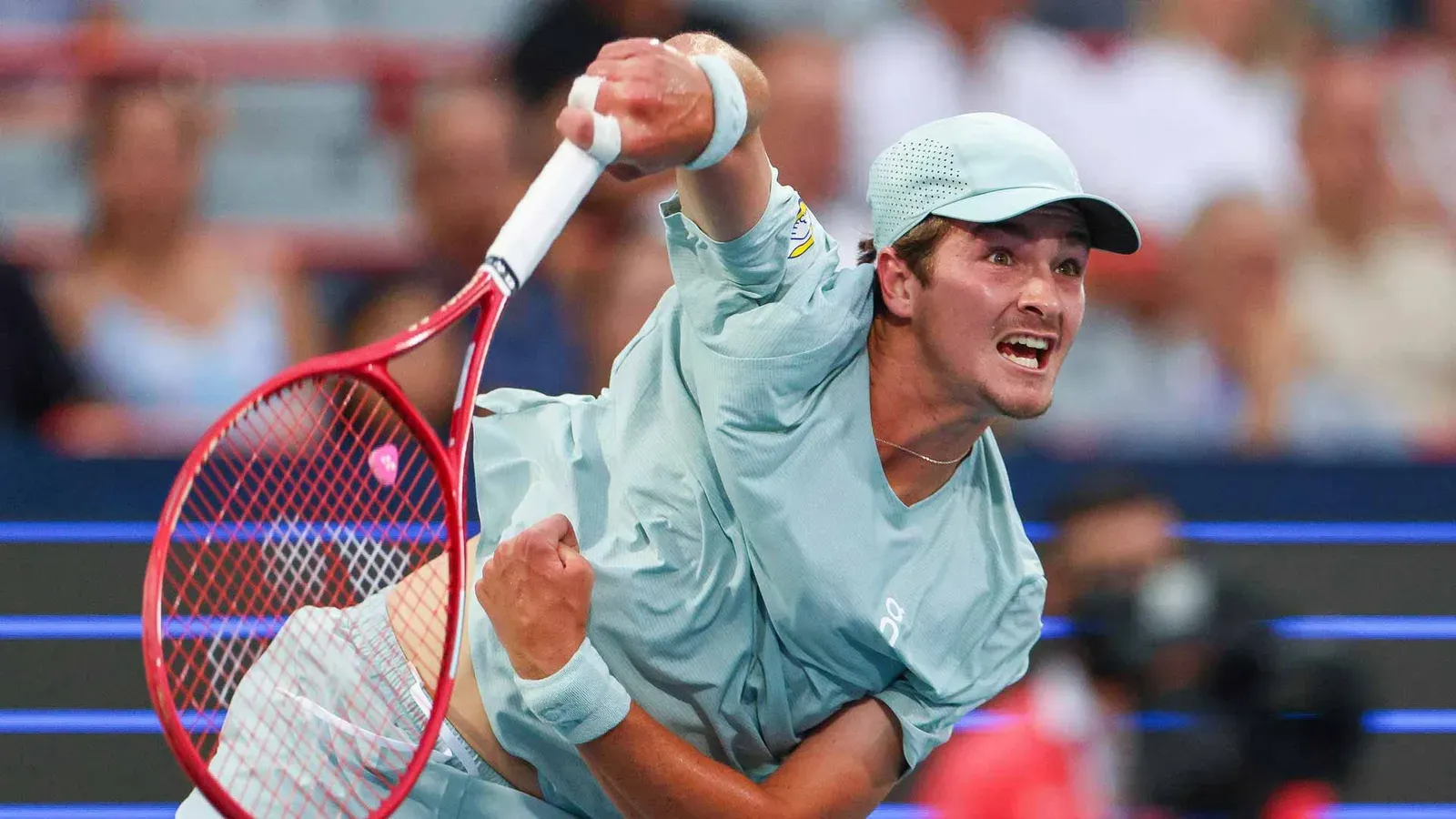 Fonseca beats Ruud 7-6, 6-3 in Montreal to set Shelton clash