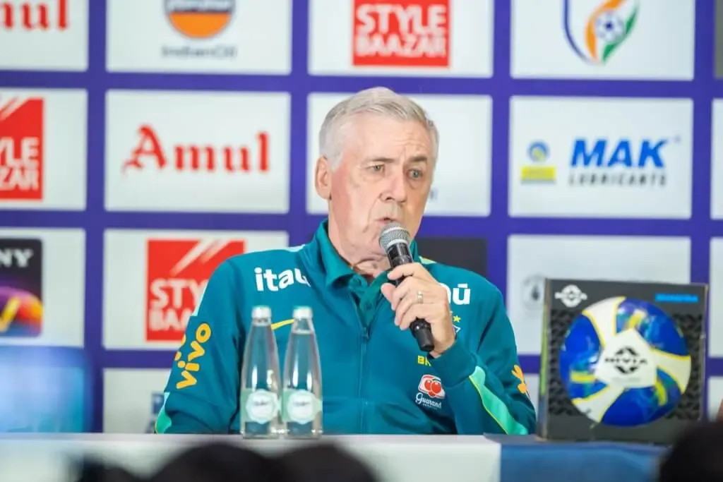 Ancelotti flags Ryan Williams threat ahead of Brazil vs India clash in Kolkata