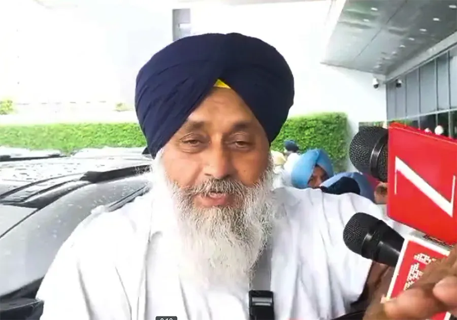 Sukhbir Badal warns 1980s-era forces active again in Punjab