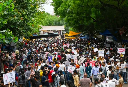 Manipur Home Minister alleges foreign funding behind Delhi 'Save Manipur' protest