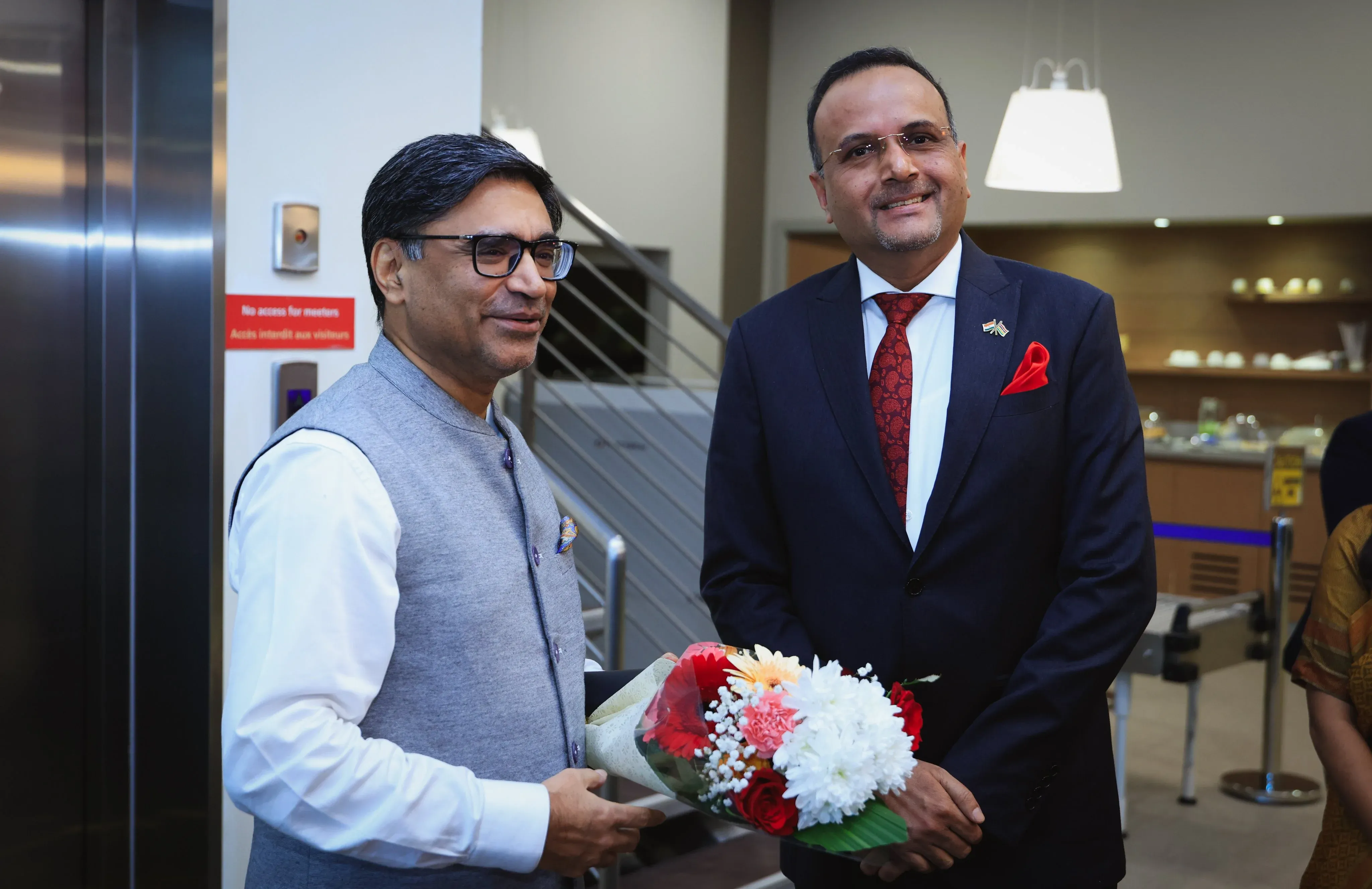 What is Foreign Secretary Misri's Mission in Mauritius?