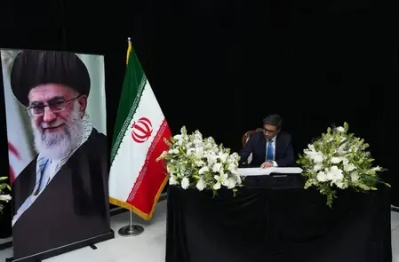 India's Foreign Secretary Misri Extends Condolences Over Khamenei's Passing
