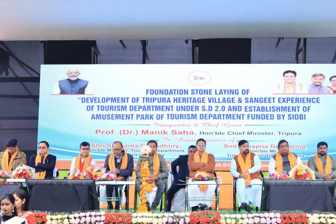How is Tripura Boosting Foreign Tourism with Infrastructure Development?