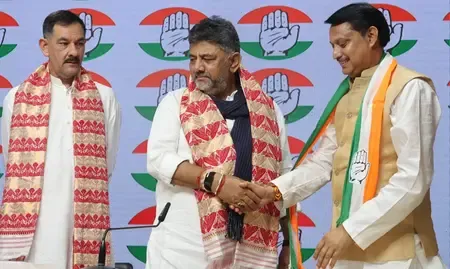 Jayanta Khaound, Former AGP Leader, Joins Congress Before Assam Elections