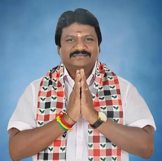 Former AIADMK MLA Murugumaran joins TVK, cites sidelining of committed workers
