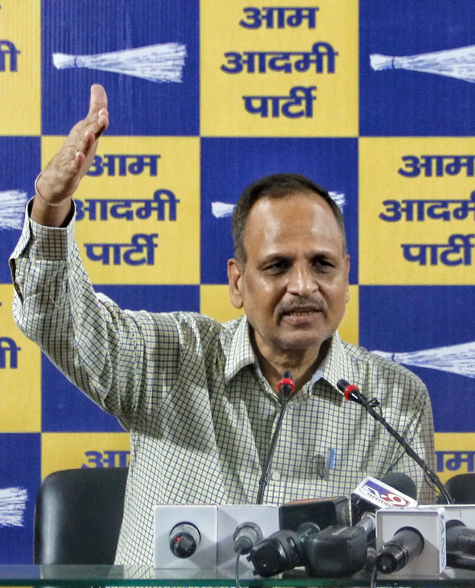 Satyendar Jain, ex-DJB CEO arrested in ₹1.52 crore STP bribery case